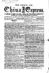 London and China Express Monday 11 November 1861 Page 1