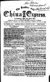 London and China Express Friday 26 August 1864 Page 1