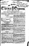 London and China Express Monday 17 October 1864 Page 1