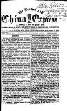 London and China Express Monday 27 March 1865 Page 1