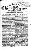 London and China Express Wednesday 10 May 1865 Page 1