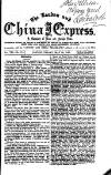 London and China Express Friday 26 May 1865 Page 1