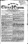 London and China Express Saturday 10 June 1865 Page 1