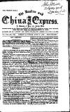 London and China Express Saturday 17 June 1865 Page 1