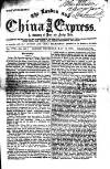 London and China Express Thursday 10 May 1866 Page 1