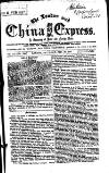 London and China Express Saturday 26 January 1867 Page 1