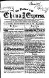 London and China Express Thursday 15 April 1869 Page 1