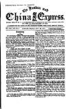 London and China Express Friday 25 November 1870 Page 1