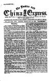 London and China Express Friday 23 November 1883 Page 1