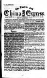 London and China Express Friday 15 August 1884 Page 1