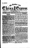 London and China Express Friday 31 October 1884 Page 1