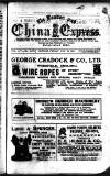London and China Express Friday 22 November 1912 Page 1