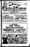London and China Express Thursday 16 January 1919 Page 1