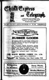 London and China Express Thursday 29 November 1923 Page 1