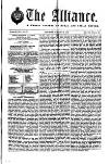 Alliance News Saturday 27 January 1855 Page 1