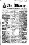 Alliance News Saturday 07 April 1855 Page 1