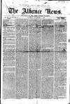 Alliance News Saturday 04 November 1865 Page 1