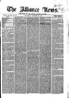 Alliance News Saturday 30 December 1865 Page 1