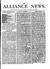 Alliance News Saturday 01 September 1877 Page 1