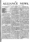 Alliance News Saturday 22 September 1877 Page 1