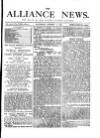 Alliance News Saturday 13 October 1877 Page 1