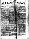 Alliance News Saturday 05 January 1878 Page 1