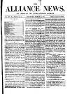 Alliance News Saturday 16 March 1878 Page 1