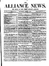 Alliance News Saturday 13 April 1878 Page 1