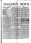 Alliance News Saturday 27 April 1878 Page 1