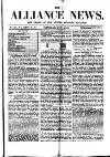 Alliance News Saturday 11 May 1878 Page 1