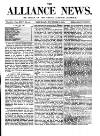 Alliance News Saturday 09 November 1878 Page 1