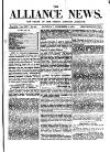 Alliance News Saturday 16 November 1878 Page 1