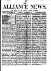 Alliance News Saturday 07 December 1878 Page 1