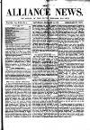 Alliance News Saturday 25 January 1879 Page 1