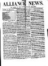 Alliance News Saturday 01 February 1879 Page 1