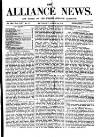 Alliance News Saturday 26 April 1879 Page 1