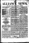 Alliance News Saturday 24 May 1879 Page 1
