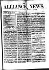 Alliance News Saturday 21 June 1879 Page 1