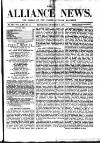 Alliance News Saturday 11 October 1879 Page 1