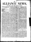 Alliance News Saturday 01 November 1879 Page 1