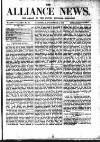Alliance News Saturday 06 December 1879 Page 1