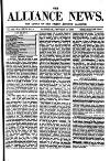 Alliance News Saturday 17 January 1880 Page 1