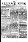 Alliance News Saturday 31 January 1880 Page 1