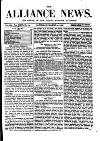 Alliance News Saturday 20 March 1880 Page 1