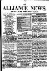 Alliance News Saturday 16 October 1880 Page 1