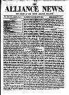 Alliance News Saturday 08 January 1881 Page 1