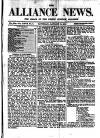 Alliance News Saturday 15 January 1881 Page 1