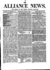 Alliance News Saturday 05 March 1881 Page 1