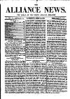 Alliance News Saturday 23 April 1881 Page 1