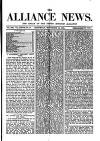 Alliance News Saturday 19 November 1881 Page 1